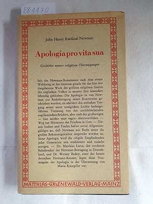 Apologia pro vita sua - Geschichte meiner religiösen Überzeugungen :