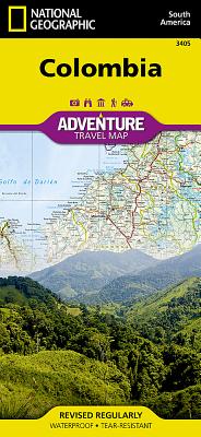 Seller image for Colombia Adventure Travel Map (Sheet Map, Folded) for sale by BargainBookStores