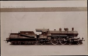 Foto Ansichtskarte / Postkarte Ungarische Eisenbahn, Magyar Kiralyi Államvasutak, Dampflokomotive...