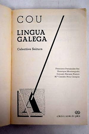 Imagen del vendedor de Lingua galega, COU a la venta por Alcaná Libros