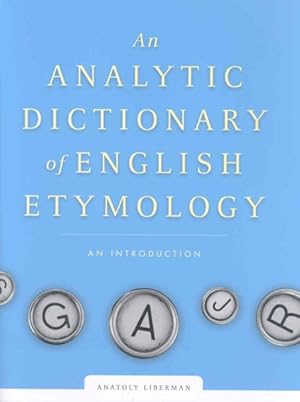 Immagine del venditore per Analytic Dictionary of the English Language : An Introduction venduto da GreatBookPrices