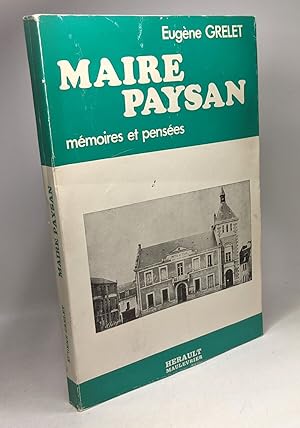 Seller image for Maire paysan - mmoires et penses for sale by crealivres