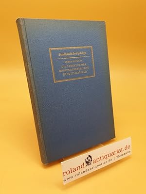 Bild des Verkufers fr Die Struktur der Meinungsverteilung im sozialen Feld ; Das psychologische Marktmodell ; Band 6 zum Verkauf von Roland Antiquariat UG haftungsbeschrnkt