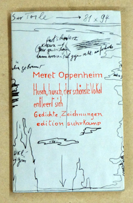 Bild des Verkufers fr Husch, husch, der schnste Vokal entleert sich. Gedichte, Zeichnungen. zum Verkauf von antiquariat peter petrej - Bibliopolium AG