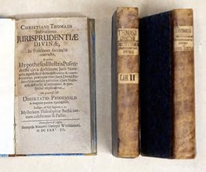 Institutiones Iurisprudentiae Divinae: In Positiones succincte contractae, In quibus Hypotheses I...