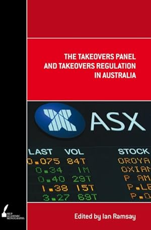 Image du vendeur pour Takeovers Panel and Takeovers Regulation in Australia mis en vente par GreatBookPrices