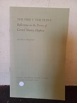 Bild des Verkufers fr The Fire i' the Flint: Reflections on the Poetry of Gerard Manley Hopkins. zum Verkauf von Temple Bar Bookshop