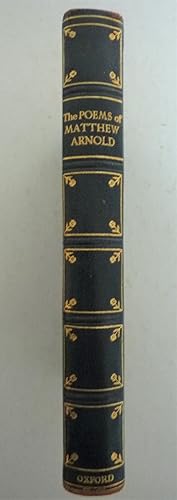 Image du vendeur pour Poems of Mathew Arnold mis en vente par A.O'Neill