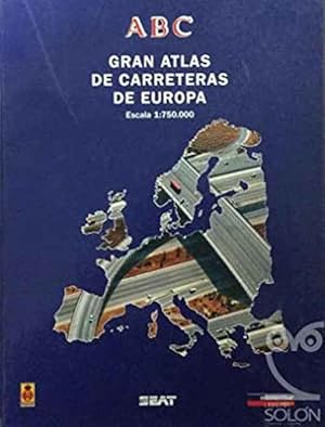 Bild des Verkufers fr Gran Atlas de carreteras de Europa. Escala 1:750.00 zum Verkauf von SOSTIENE PEREIRA