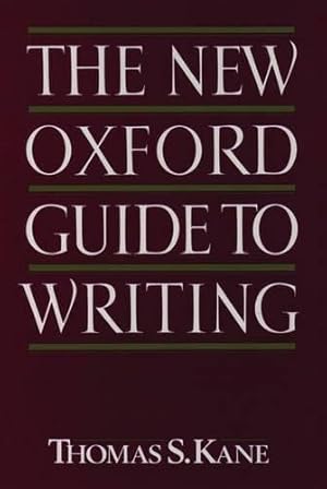 Immagine del venditore per The New Oxford Guide to Writing venduto da Redux Books