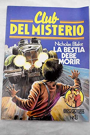 Imagen del vendedor de La bestia debe morir a la venta por Libros Tobal