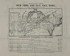 CIRCULAR. / NEW YORK AND ERIE RAIL-ROAD / [caption title, followed by two pages of promotional te...