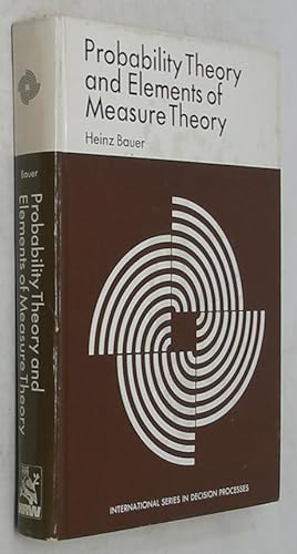 Seller image for Probability Theory and Elements of Measure Theory (International Series in Decision Processes) for sale by Powell's Bookstores Chicago, ABAA