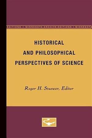 Seller image for Historical and Philosophical Perspectives of Science for sale by GreatBookPrices