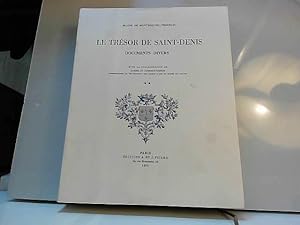 Imagen del vendedor de Inventaire du trsor de l'abbaye de Saint-Denis. Tome Ii : Documents divers. a la venta por JLG_livres anciens et modernes