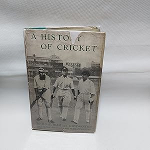 Imagen del vendedor de A History Of Cricket With An Introduction By Sir Pelham Warner a la venta por Cambridge Rare Books