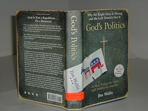 Seller image for GOD'S POLITICS By JIM WALLIS signed 2005 for sale by ViewFair Books