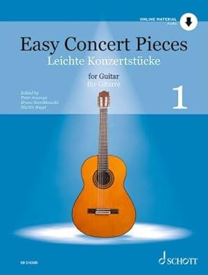 Seller image for Easy Concert Pieces: Vol. 1. guitar Bk/Online Audio (English and German Edition) by Various [Sheet music ] for sale by booksXpress