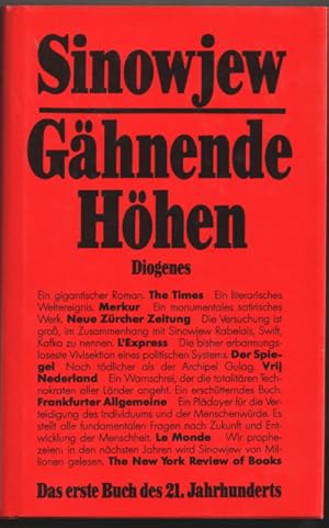 Gähnende Höhen. Deutsch von G. von Halle. Nachdichtung der Verse von Eberhard Storeck und G. von ...