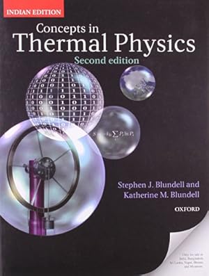 Seller image for CONCEPTS IN THERMAL PHYSICS, 2ND EDITION for sale by WeBuyBooks