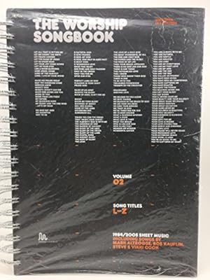 Seller image for The Worship Songbook, Volume 2 for sale by WeBuyBooks