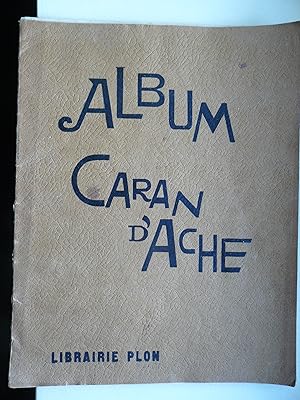 Imagen del vendedor de Album caran d'Ache a la venta por Philippe Hanus Arts graphiques