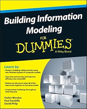 Imagen del vendedor de Building Information Modeling For Dummies [Soft Cover ] a la venta por booksXpress