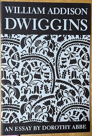 Seller image for William Addison Dwiggins for sale by Moe's Books