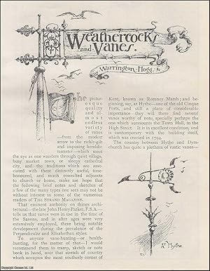 Imagen del vendedor de Weathercocks & Vanes. An uncommon original article from The Strand Magazine, 1892. a la venta por Cosmo Books