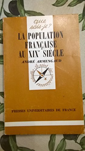 Immagine del venditore per La population franaise au XIXe sicle venduto da Ammareal