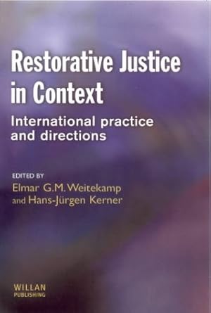 Immagine del venditore per Restorative Justice in Context venduto da WeBuyBooks