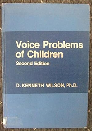 Imagen del vendedor de Voice Problems of Children a la venta por WeBuyBooks