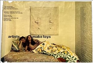 Bild des Verkufers fr Artists Make Toys [Poster] zum Verkauf von Specific Object / David Platzker