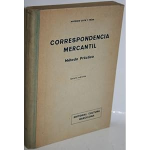 Seller image for Correspondencia mercantil for sale by Librera Salamb