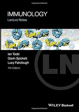 Bild des Verkufers fr Lecture Notes: Immunology by Todd, Ian, Spickett, Gavin, Fairclough, Lucy [Paperback ] zum Verkauf von booksXpress