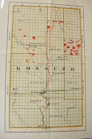 [ Untitled Plat Map Of Kossuth County, Iowa ]