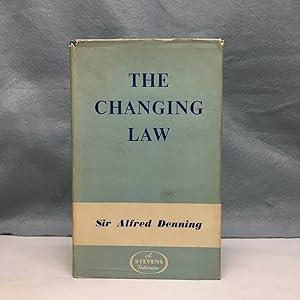 Bild des Verkufers fr THE CHANGING LAW zum Verkauf von Any Amount of Books
