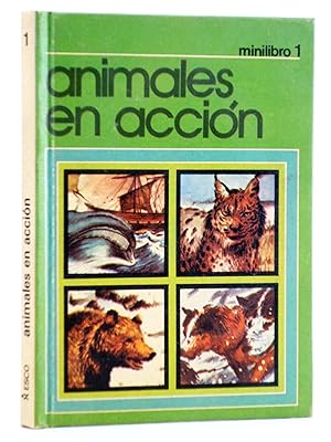 Imagen del vendedor de MINILIBRO 1. ANIMALES EN ACCI?N (A. Esteban / Franklim) Esco, 1979. OFRT a la venta por Libros Fugitivos