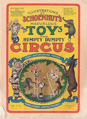 Image du vendeur pour Schoenhut's Marvelous Toys. The Humpty Dumpty Circus. mis en vente par High Ridge Books, Inc. - ABAA