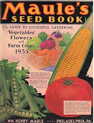 Imagen del vendedor de Maule's Seed Book for 1935 a la venta por High Ridge Books, Inc. - ABAA