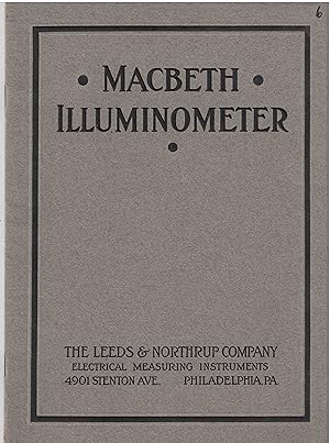Image du vendeur pour Macbeth Illuminometer mis en vente par High Ridge Books, Inc. - ABAA