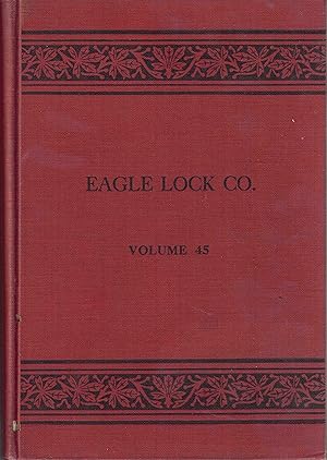 Seller image for Illustrated Catalogue of Cabinet Locks, Trunk Locks   - Volume No. 45 for sale by High Ridge Books, Inc. - ABAA