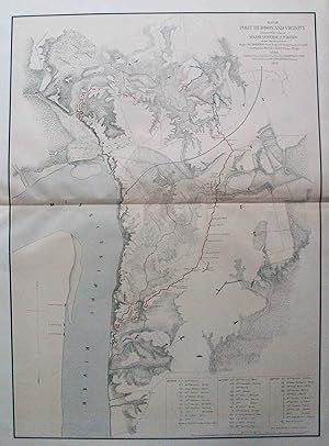 Map of Port Hudson and Vicinity. Prepared by Order of Major General N. P. Banks .