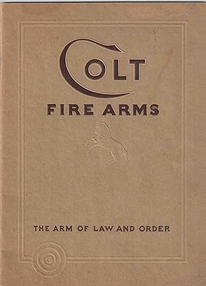 Image du vendeur pour Colt Revolvers and Automatic Pistols - January, 1932 mis en vente par High Ridge Books, Inc. - ABAA