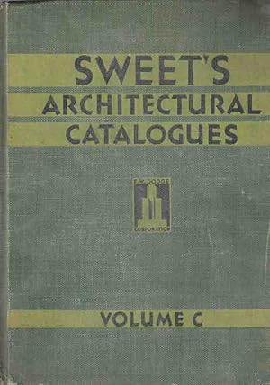 Sweet's Architectural Catalogues for the Year 1932 - Volume C Only