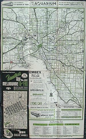 Official Copyright Map No. 182 - Melbourne To and Fro
