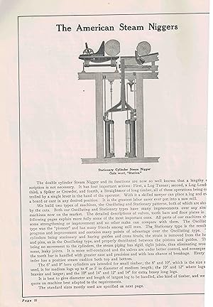 Seller image for Saw Mill and Woodworking Machinery - Catalogue No. 18 for sale by High Ridge Books, Inc. - ABAA