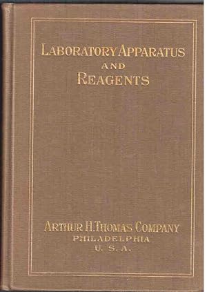 Imagen del vendedor de Laboratory Apparatus and Reagents Selected for Laboratories of Chemistry and Biology a la venta por High Ridge Books, Inc. - ABAA