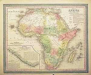 Imagen del vendedor de Map of Africa a la venta por High Ridge Books, Inc. - ABAA