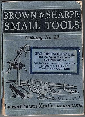 Image du vendeur pour Small Tools - Catalog No. 32 mis en vente par High Ridge Books, Inc. - ABAA